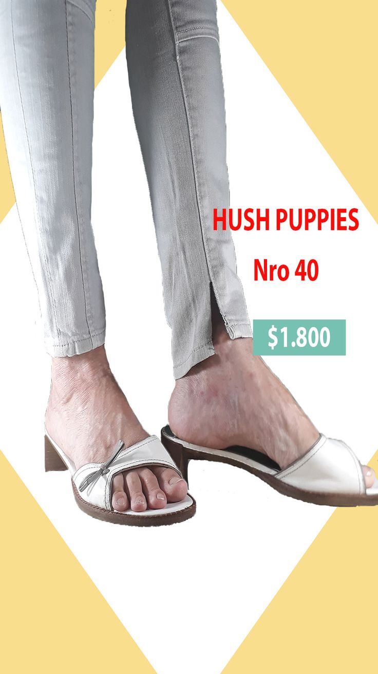 Sandalia Blanca Hush Puppies
